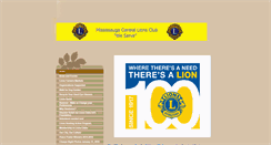 Desktop Screenshot of lionscentral.com
